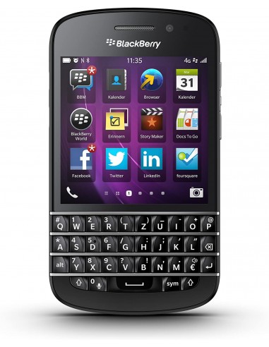 Remplacement vitre et LCD BlackBerry Q10 Peruwelz (Tournai)