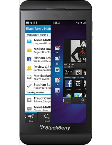 Remplacement vitre BlackBerry Z10 Peruwelz (Tournai)