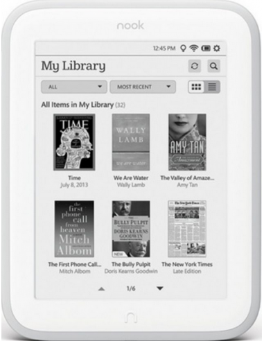 Remplacement vitre Barnes and Noble Nook HD Peruwelz (Tournai)